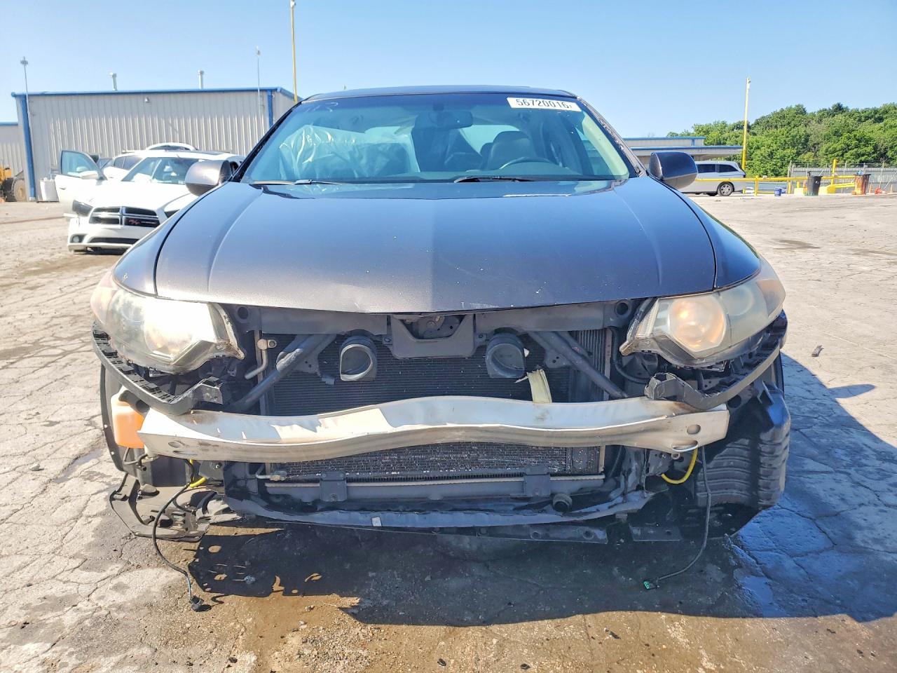 2009 Acura Tsx Gray vin: JH4CU266X9C032196