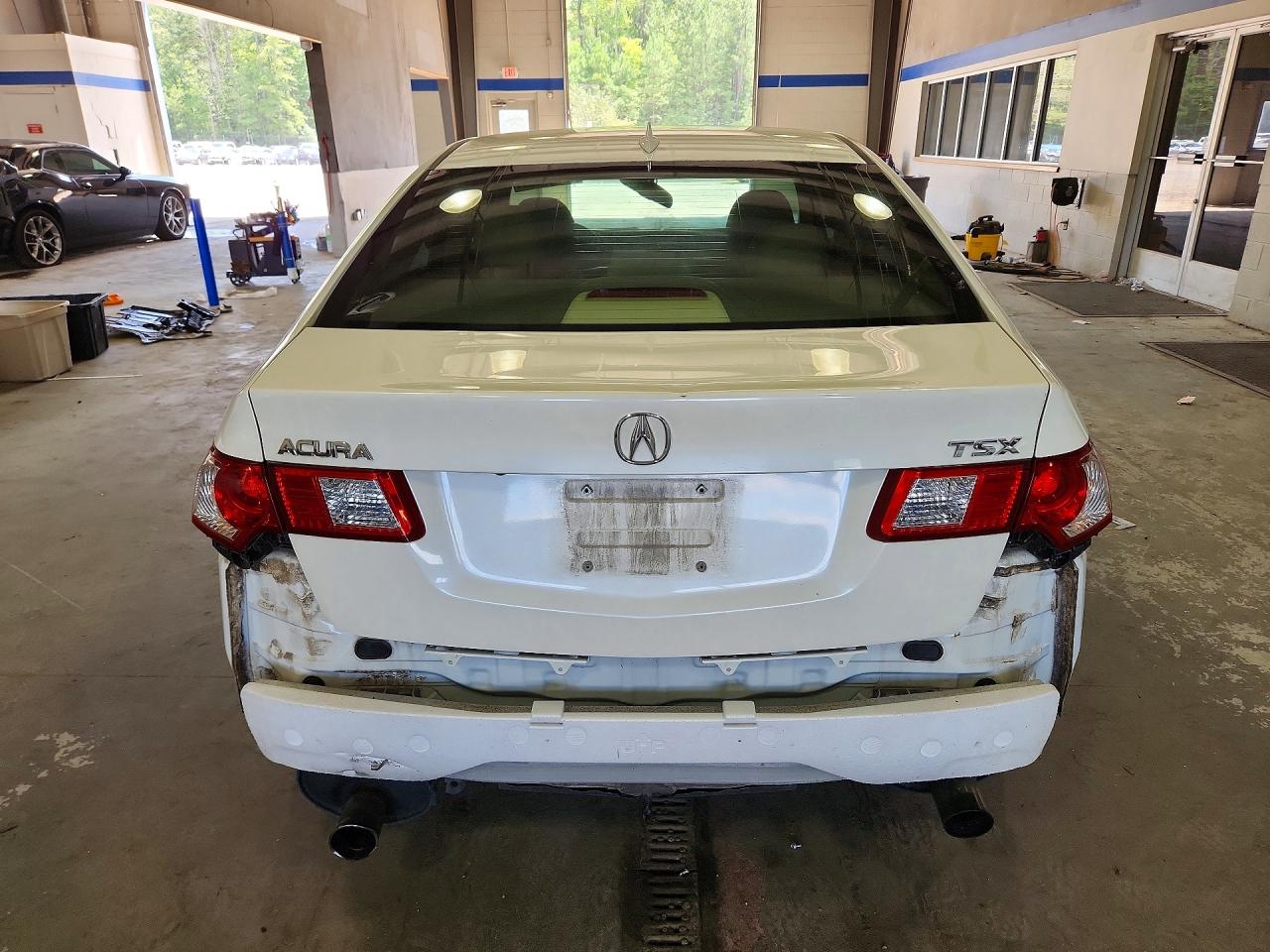 2009 Acura Tsx White vin: JH4CU266X9C034028