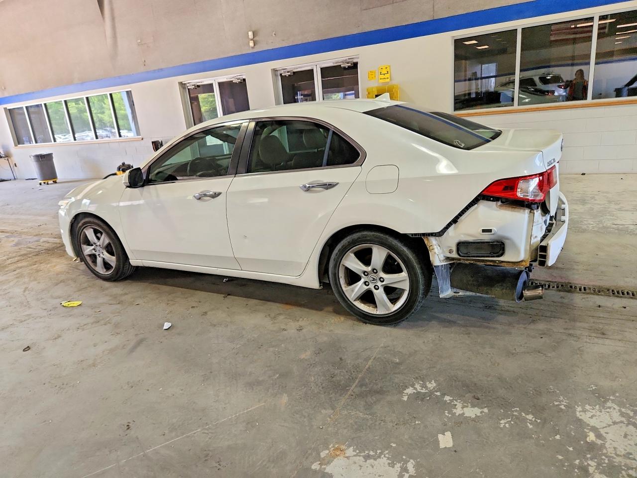 2009 Acura Tsx White vin: JH4CU266X9C034028