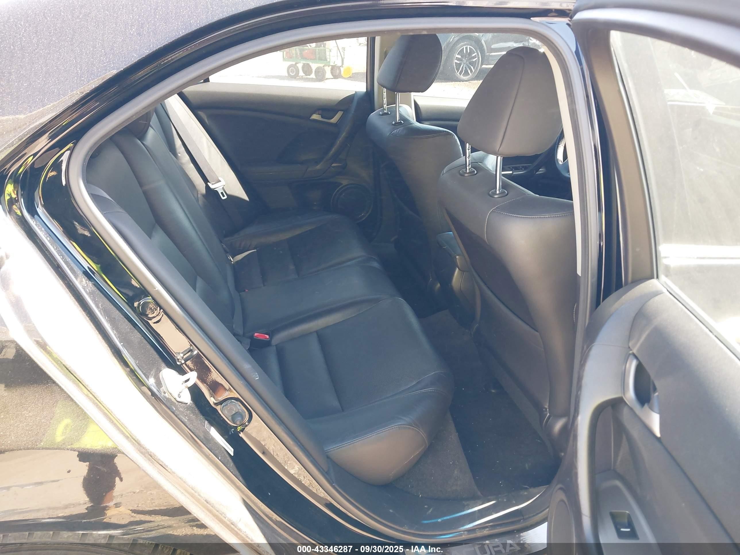 2010 Acura Tsx 2.4 Black vin: JH4CU2E61AC018970