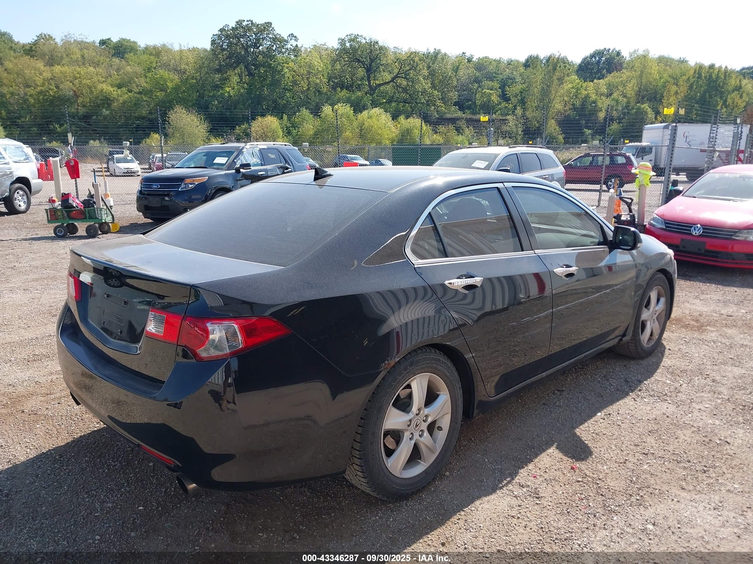 2010 Acura Tsx 2.4 Black vin: JH4CU2E61AC018970