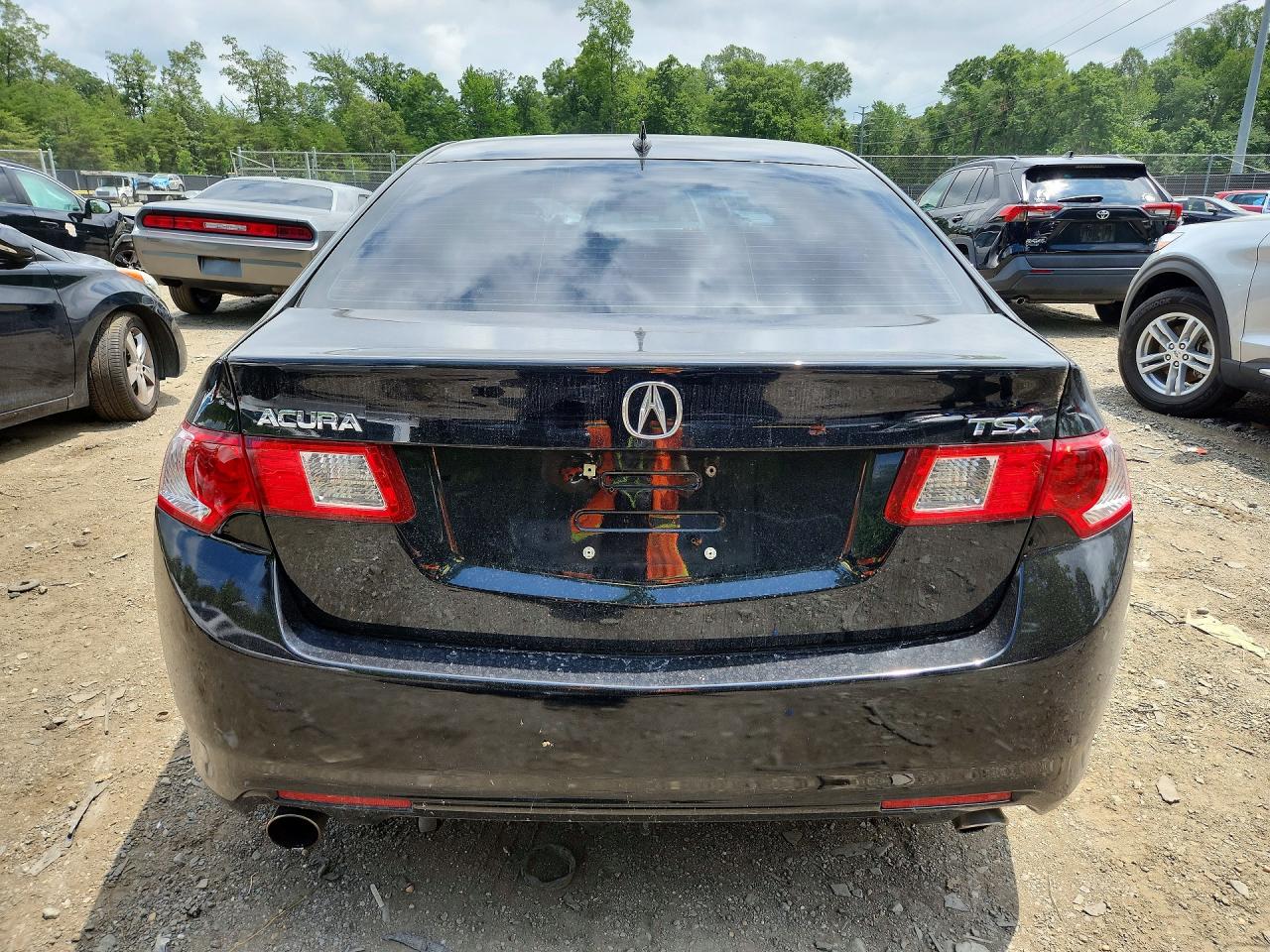 2010 Acura Tsx Black vin: JH4CU2E63AC036855