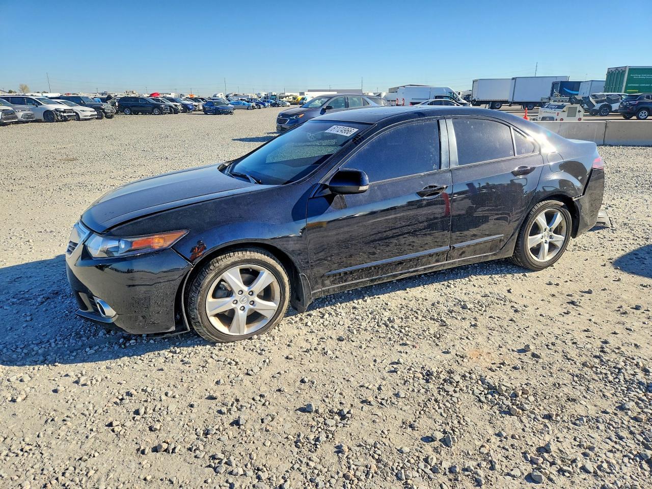 2011 Acura Tsx Черный vin: JH4CU2E63BC000844