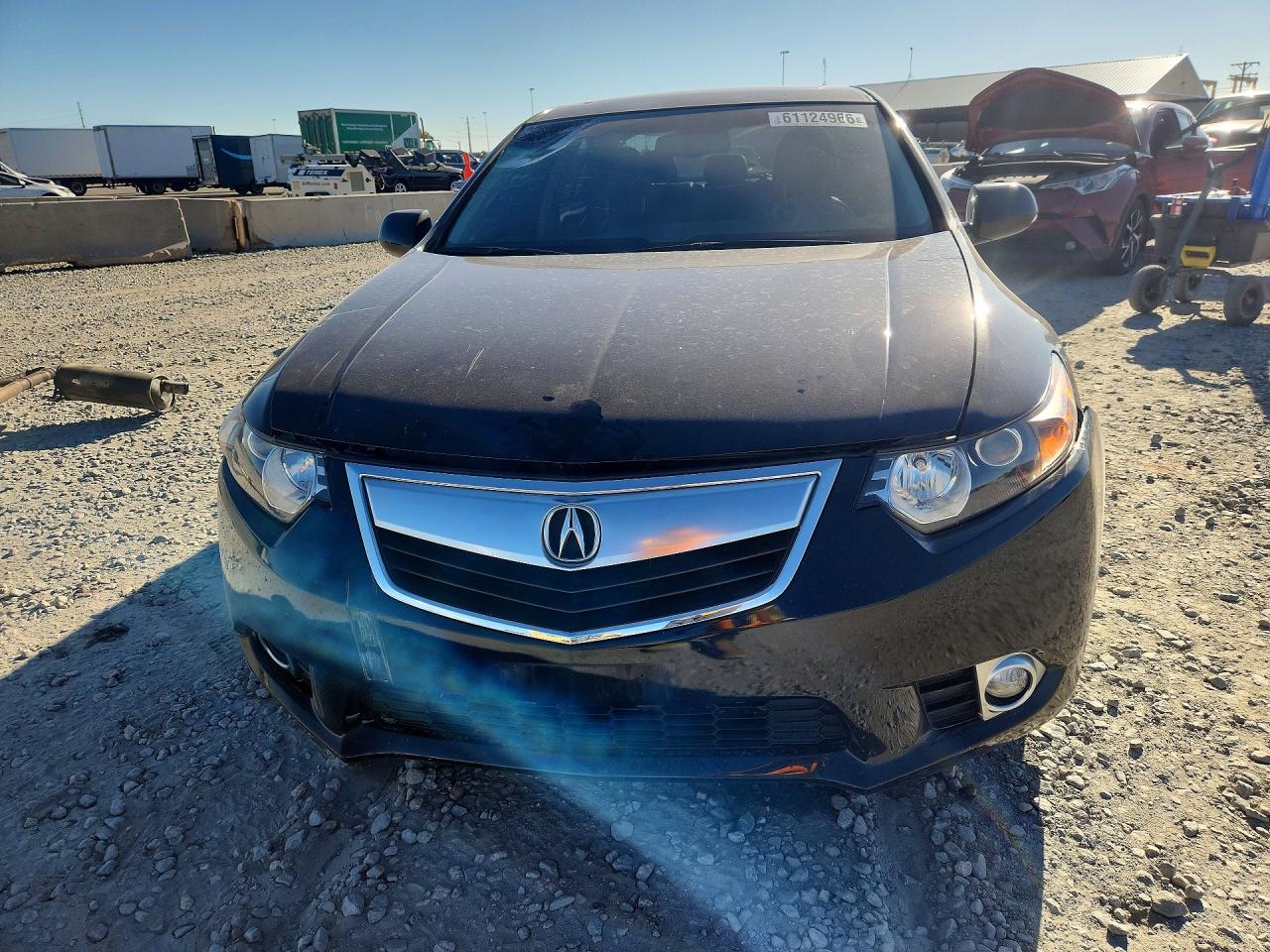 2011 Acura Tsx Black vin: JH4CU2E63BC000844
