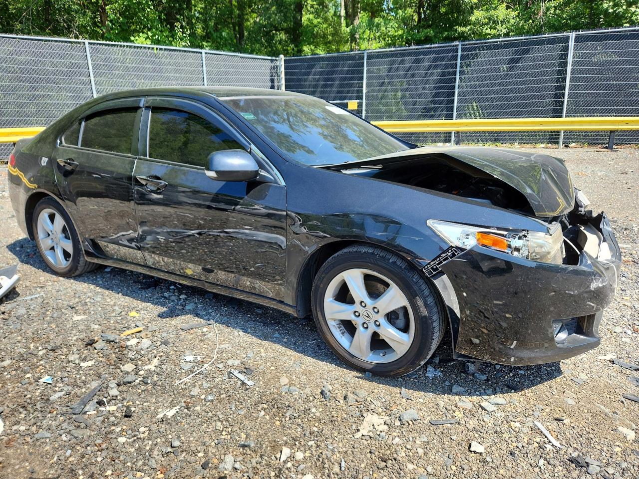 2010 Acura Tsx Черный vin: JH4CU2E65AC012895
