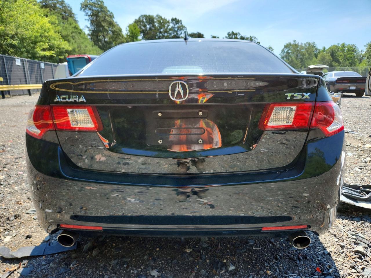 2010 Acura Tsx Черный vin: JH4CU2E65AC012895