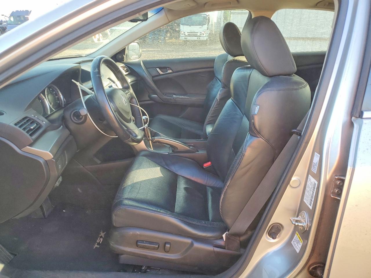 2010 Acura Tsx Silver vin: JH4CU2E65AC027560