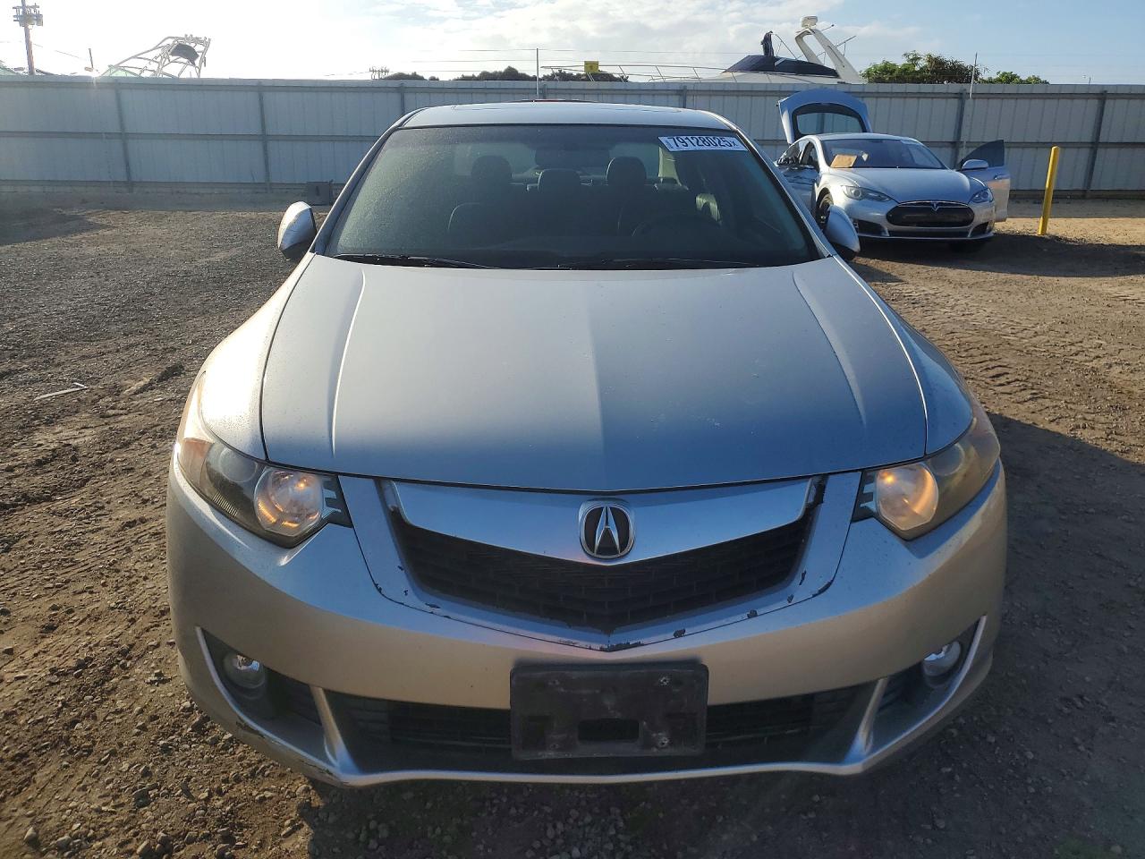 2010 Acura Tsx Silver vin: JH4CU2E65AC027560