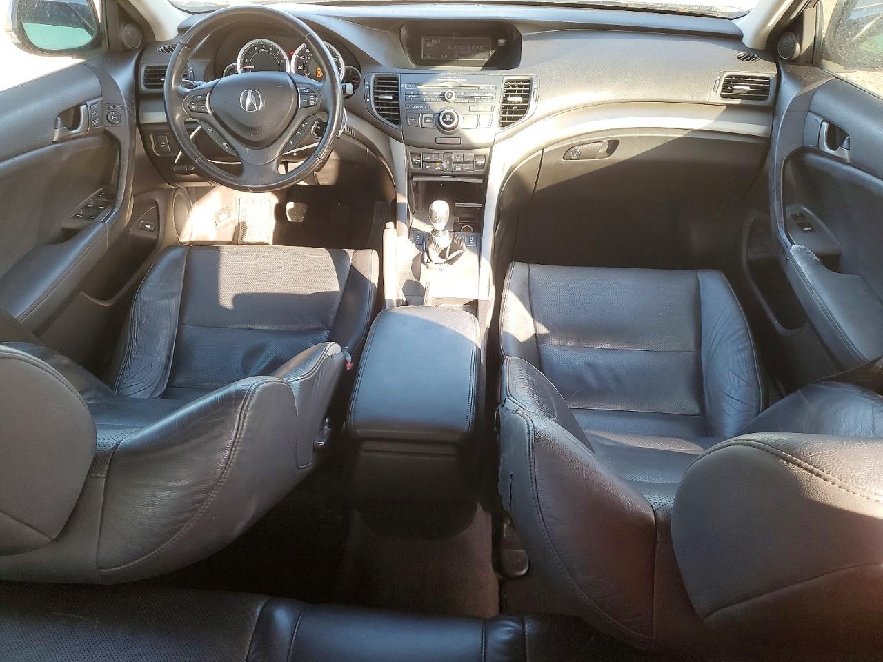 2010 Acura Tsx Silver vin: JH4CU2E65AC027560