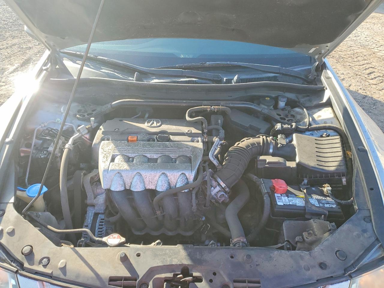 2010 Acura Tsx Silver vin: JH4CU2E65AC027560