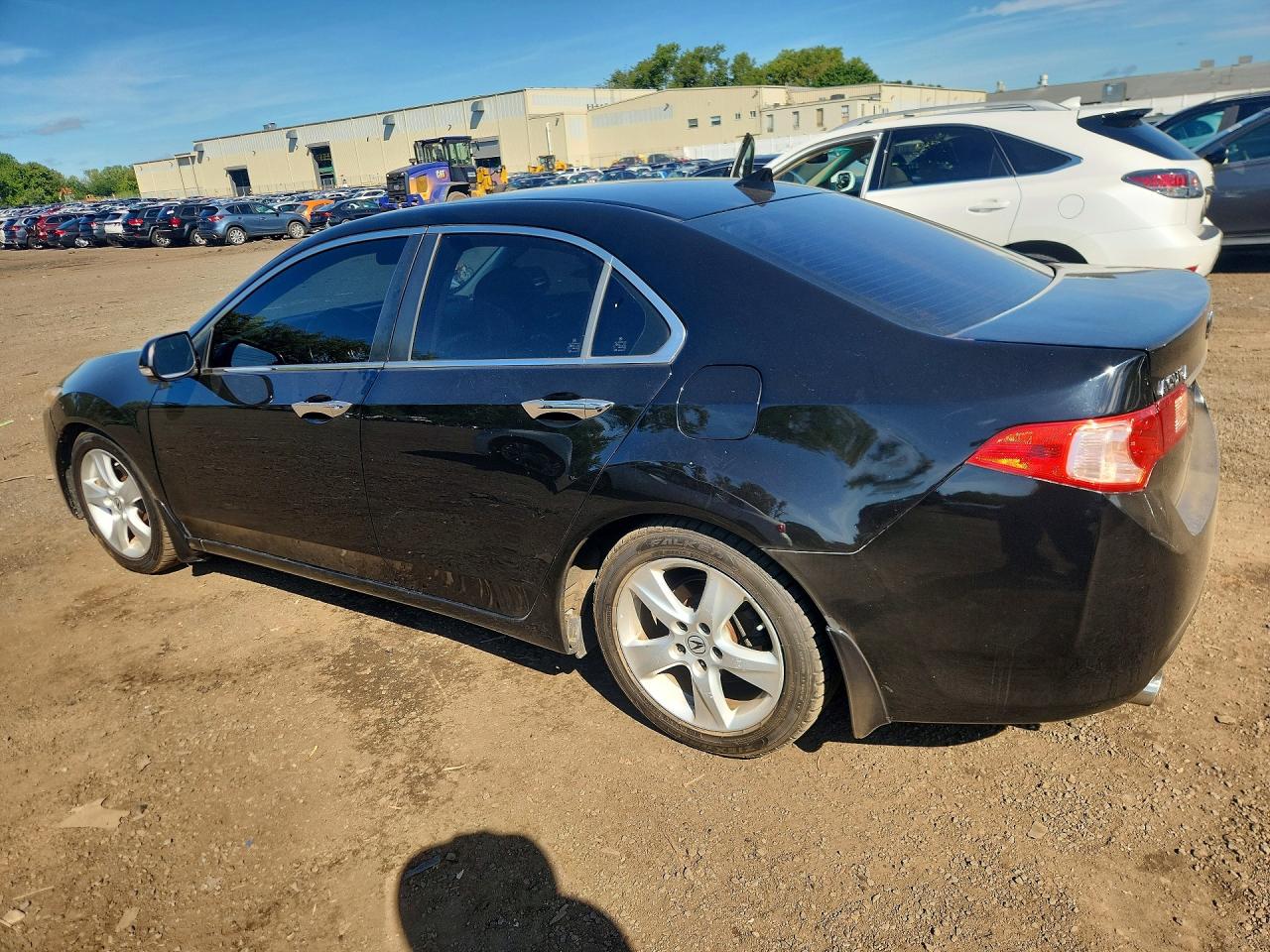 2011 Acura Tsx Черный vin: JH4CU2E6XBC008908