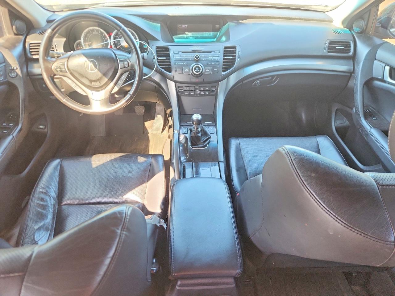 2011 Acura Tsx Черный vin: JH4CU2E6XBC008908