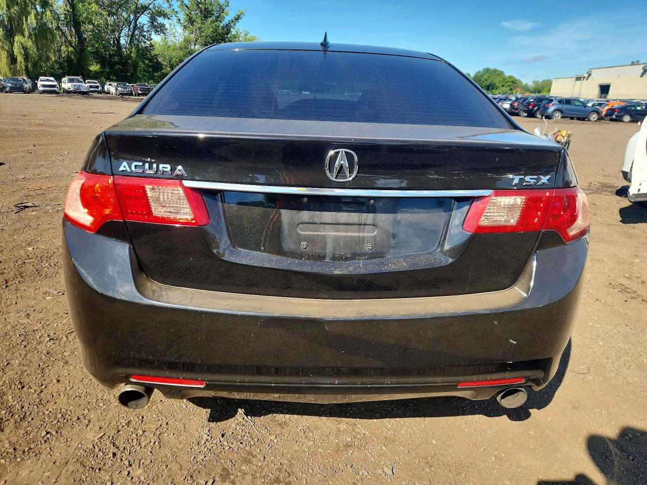 2011 Acura Tsx Черный vin: JH4CU2E6XBC008908