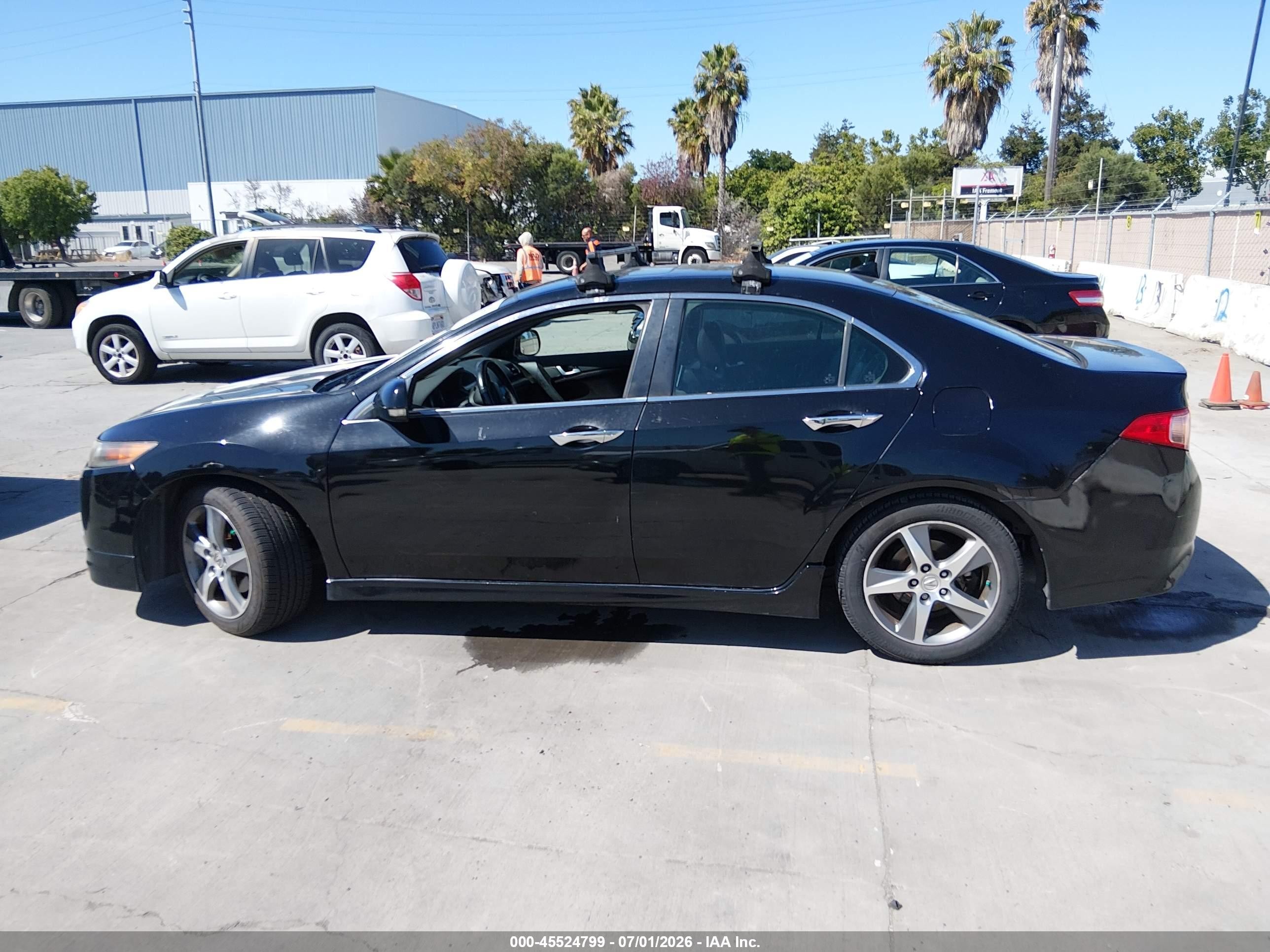 2012 Acura Tsx 2.4 Black vin: JH4CU2E86CC005295