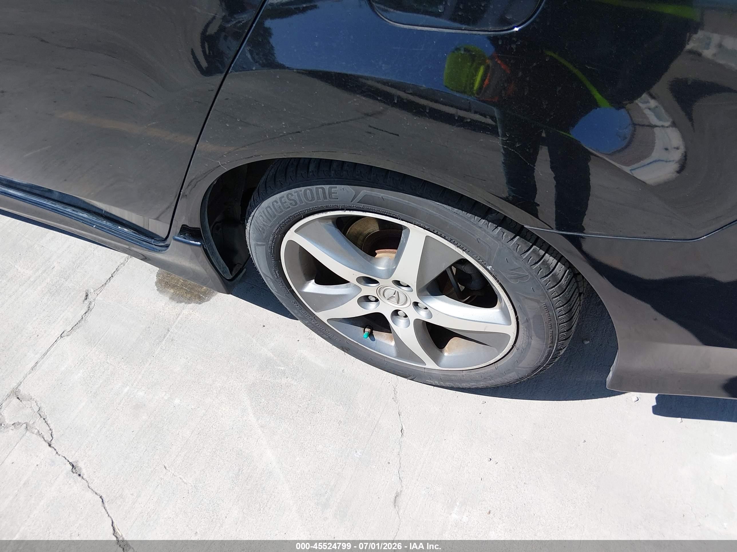 2012 Acura Tsx 2.4 Black vin: JH4CU2E86CC005295