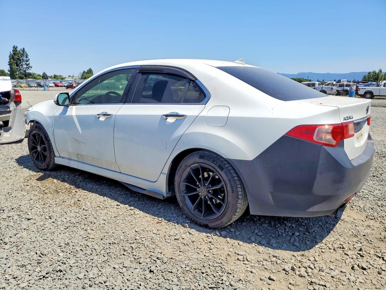 2012 Acura Tsx Se White vin: JH4CU2E86CC024042