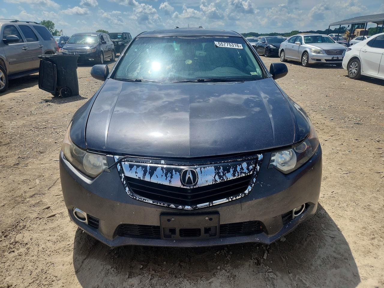 2012 Acura Tsx Black vin: JH4CU2F40CC000797