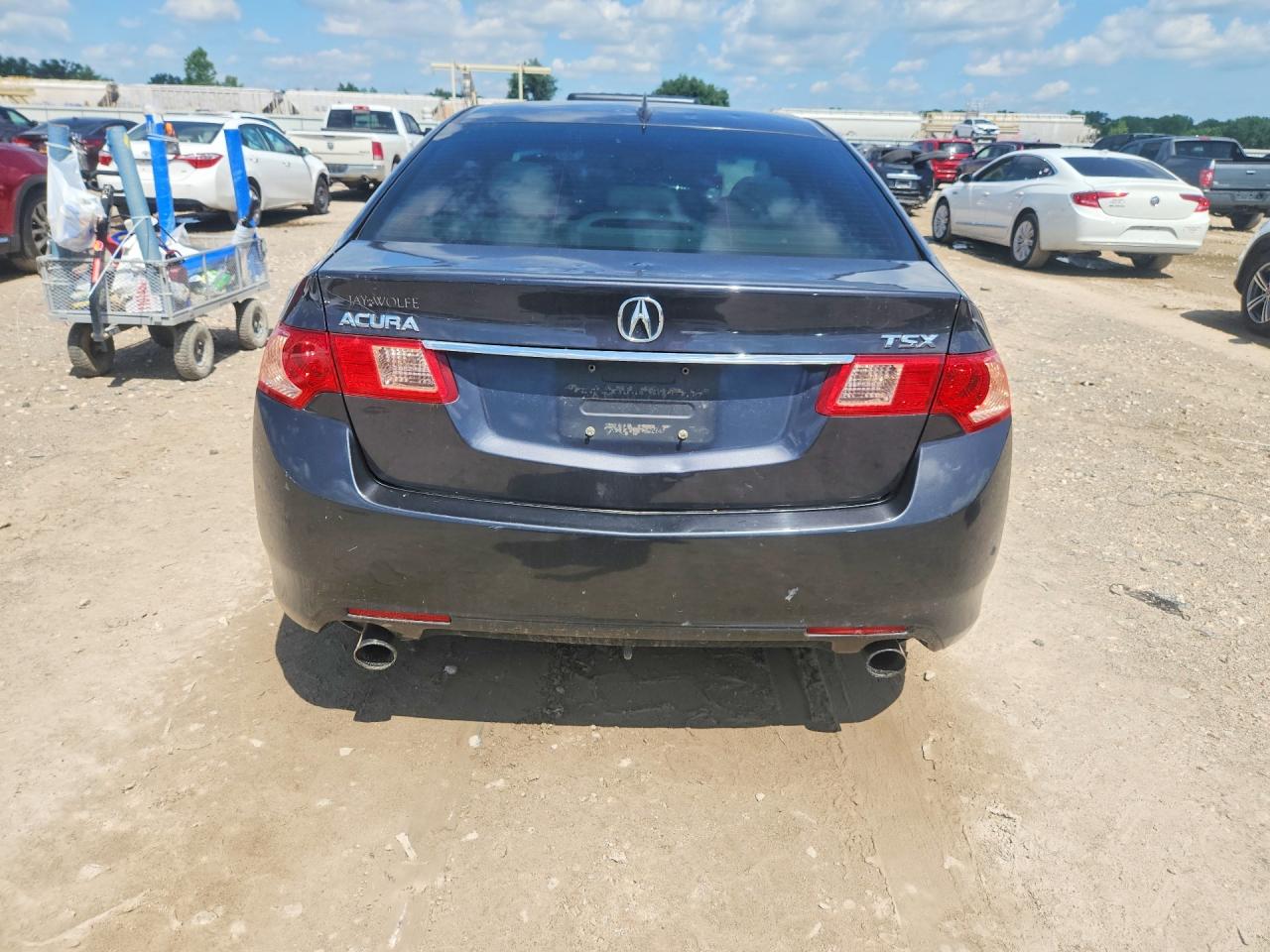 2012 Acura Tsx Black vin: JH4CU2F40CC000797