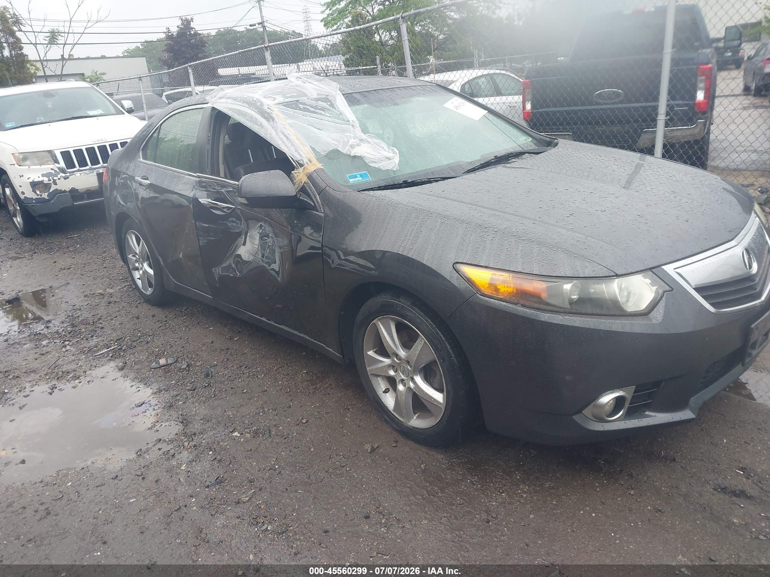 2012 Acura Tsx 2.4 Gray vin: JH4CU2F40CC016711