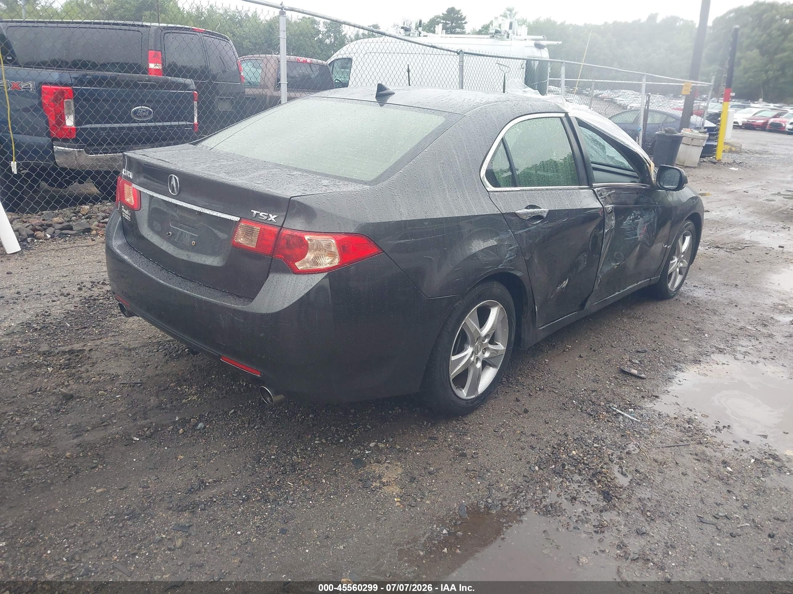 2012 Acura Tsx 2.4 Gray vin: JH4CU2F40CC016711