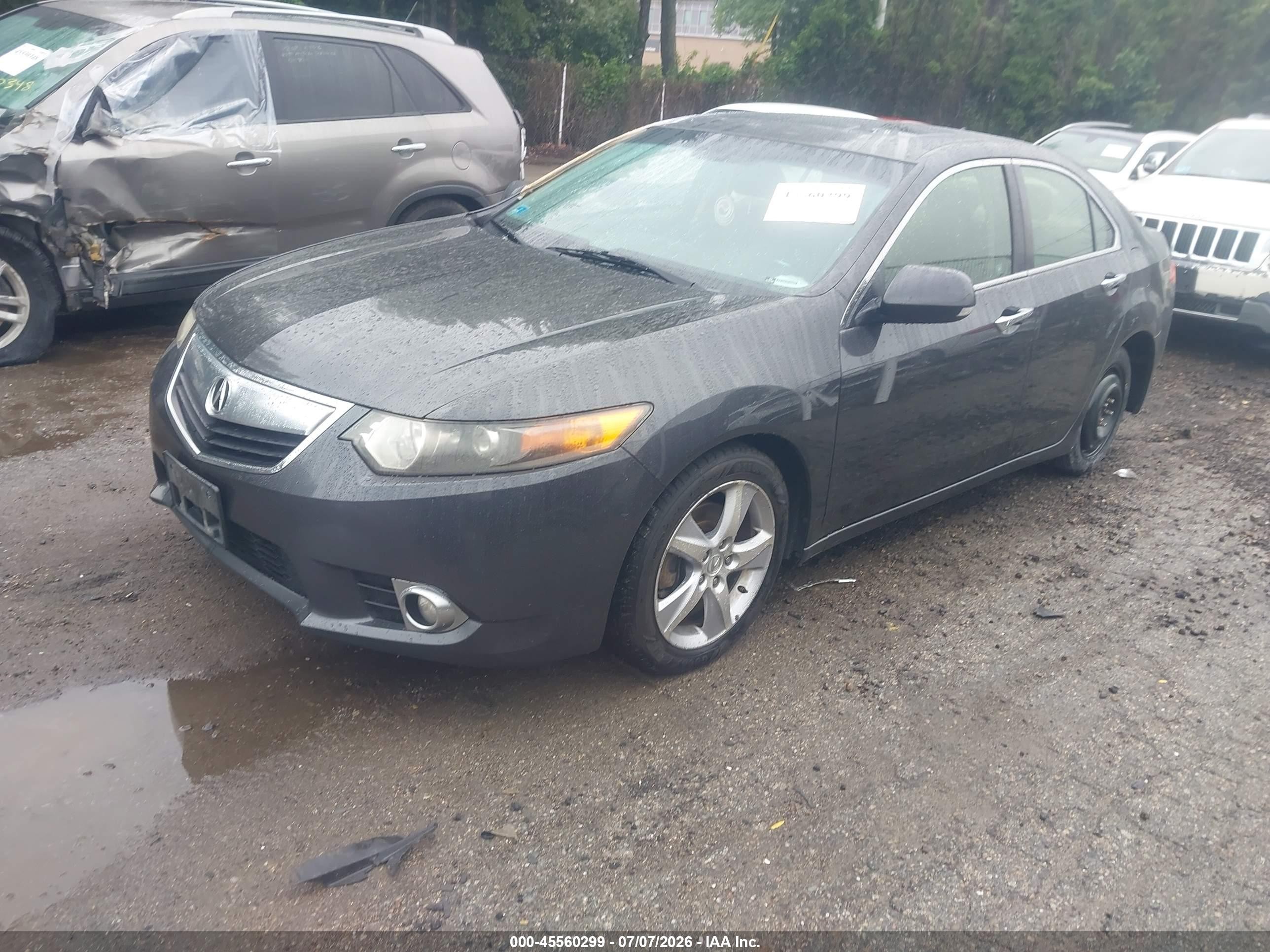 2012 Acura Tsx 2.4 Gray vin: JH4CU2F40CC016711
