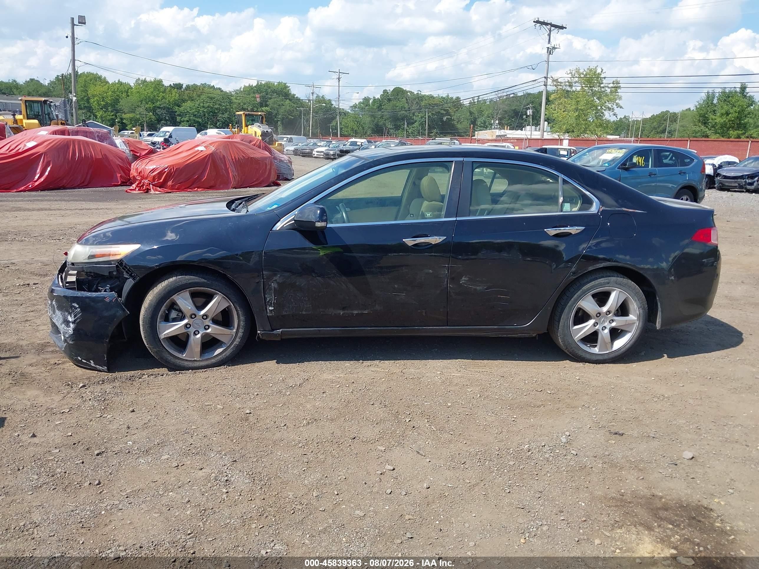 2012 Acura Tsx 2.4 Black vin: JH4CU2F40CC025554