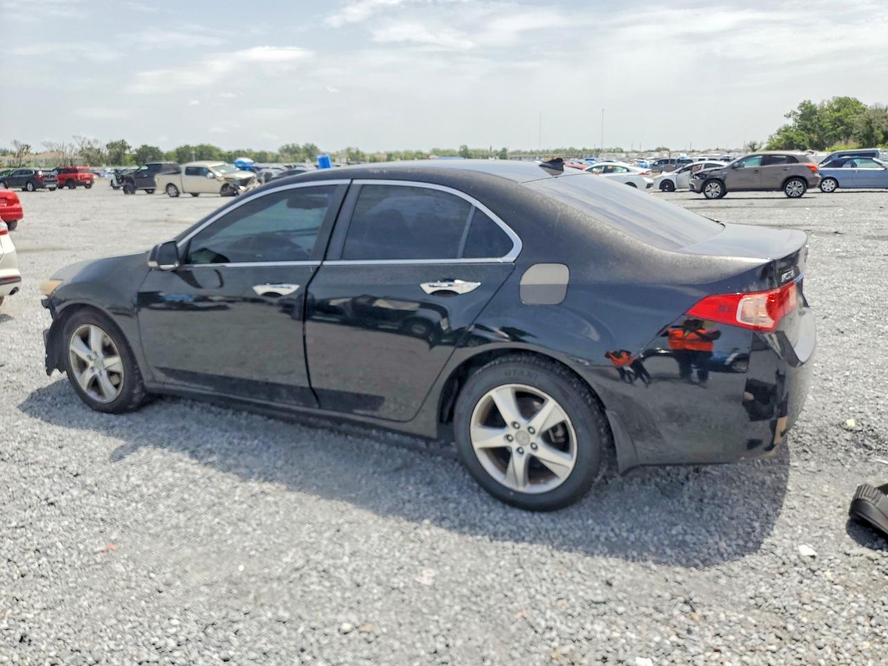 2013 Acura Tsx Black vin: JH4CU2F40DC013115