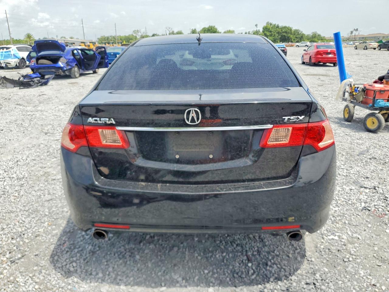 2013 Acura Tsx Black vin: JH4CU2F40DC013115