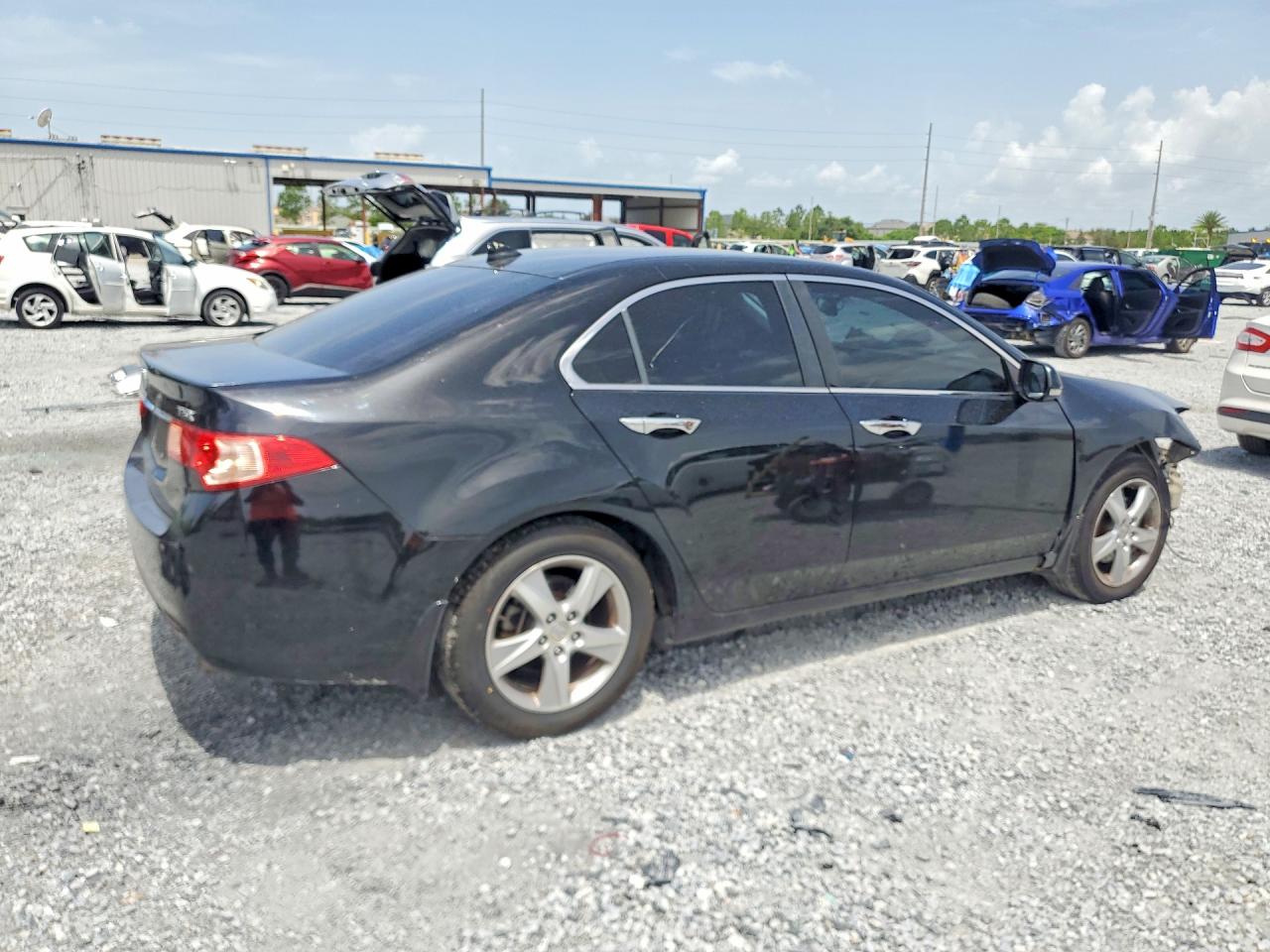2013 Acura Tsx Black vin: JH4CU2F40DC013115