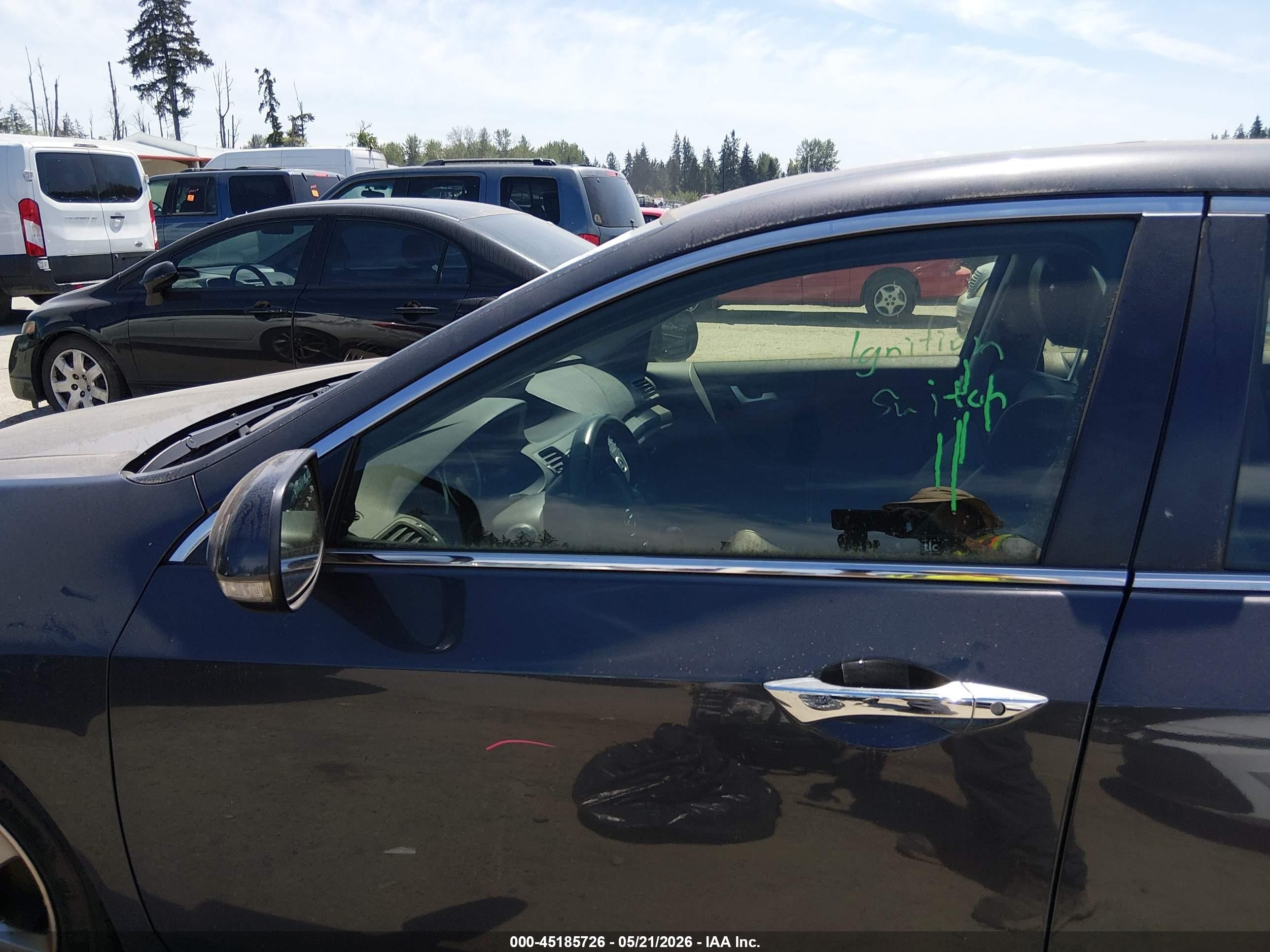 2014 Acura Tsx 2.4 Gray vin: JH4CU2F40EC000169