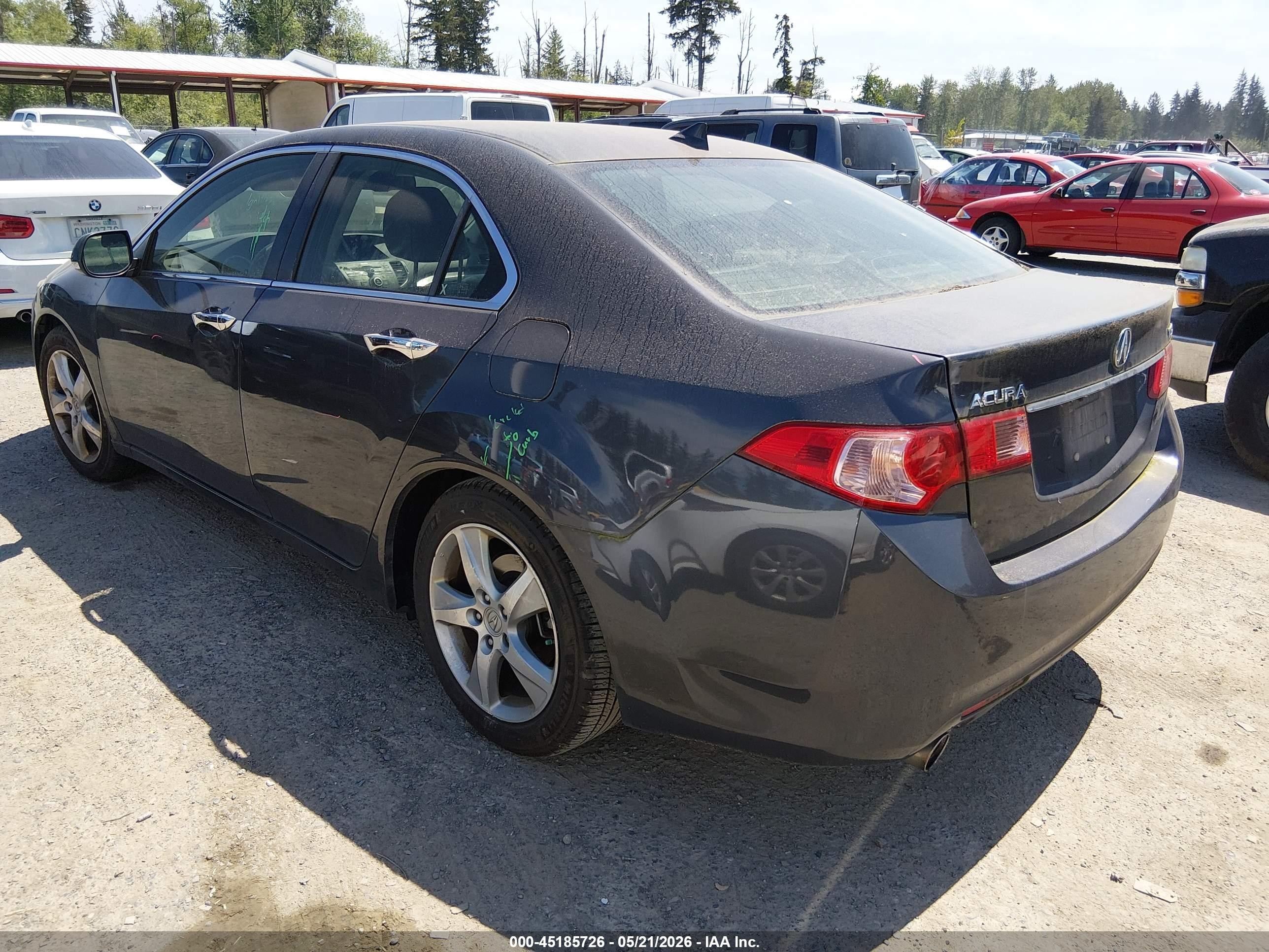 2014 Acura Tsx 2.4 Gray vin: JH4CU2F40EC000169