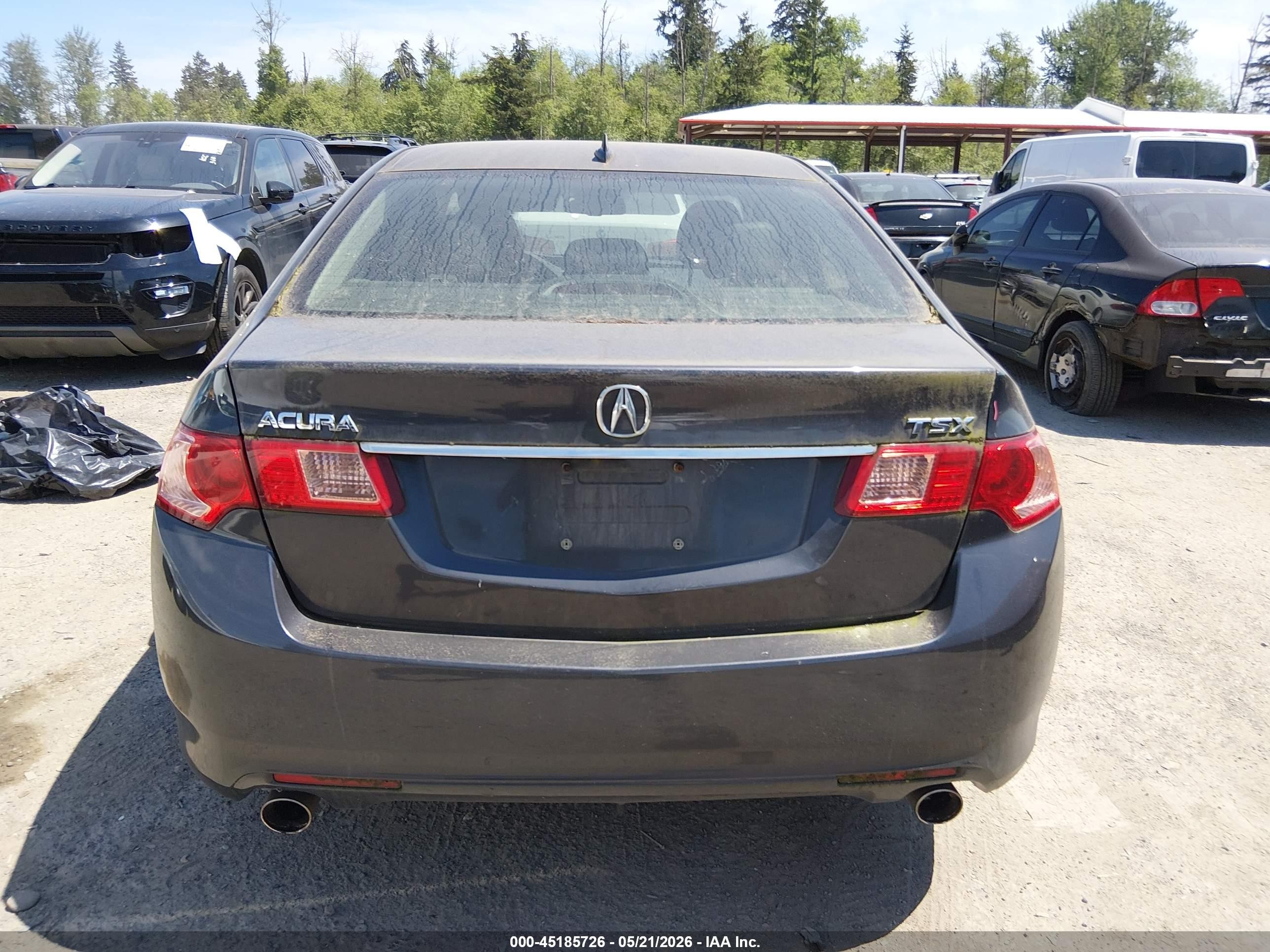2014 Acura Tsx 2.4 Gray vin: JH4CU2F40EC000169