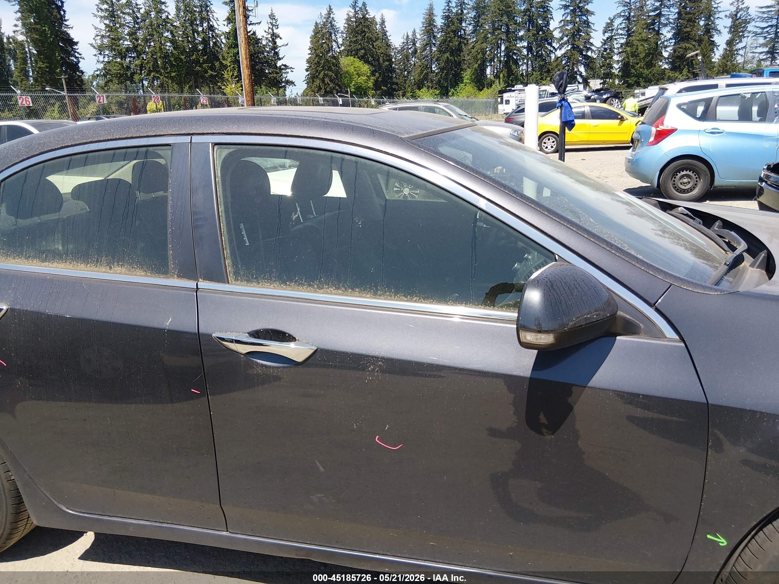 2014 Acura Tsx 2.4 Gray vin: JH4CU2F40EC000169