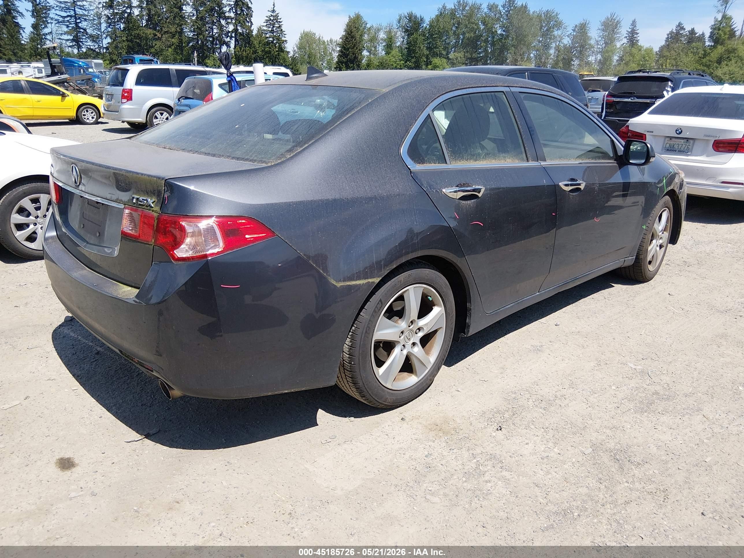 2014 Acura Tsx 2.4 Gray vin: JH4CU2F40EC000169