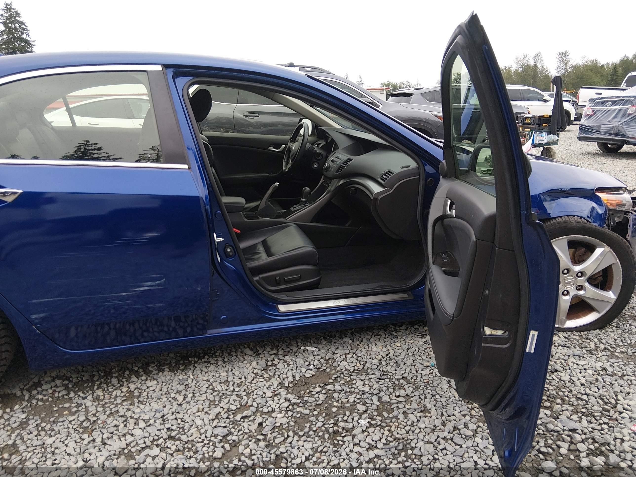2014 Acura Tsx 2.4 Blue vin: JH4CU2F40EC001130