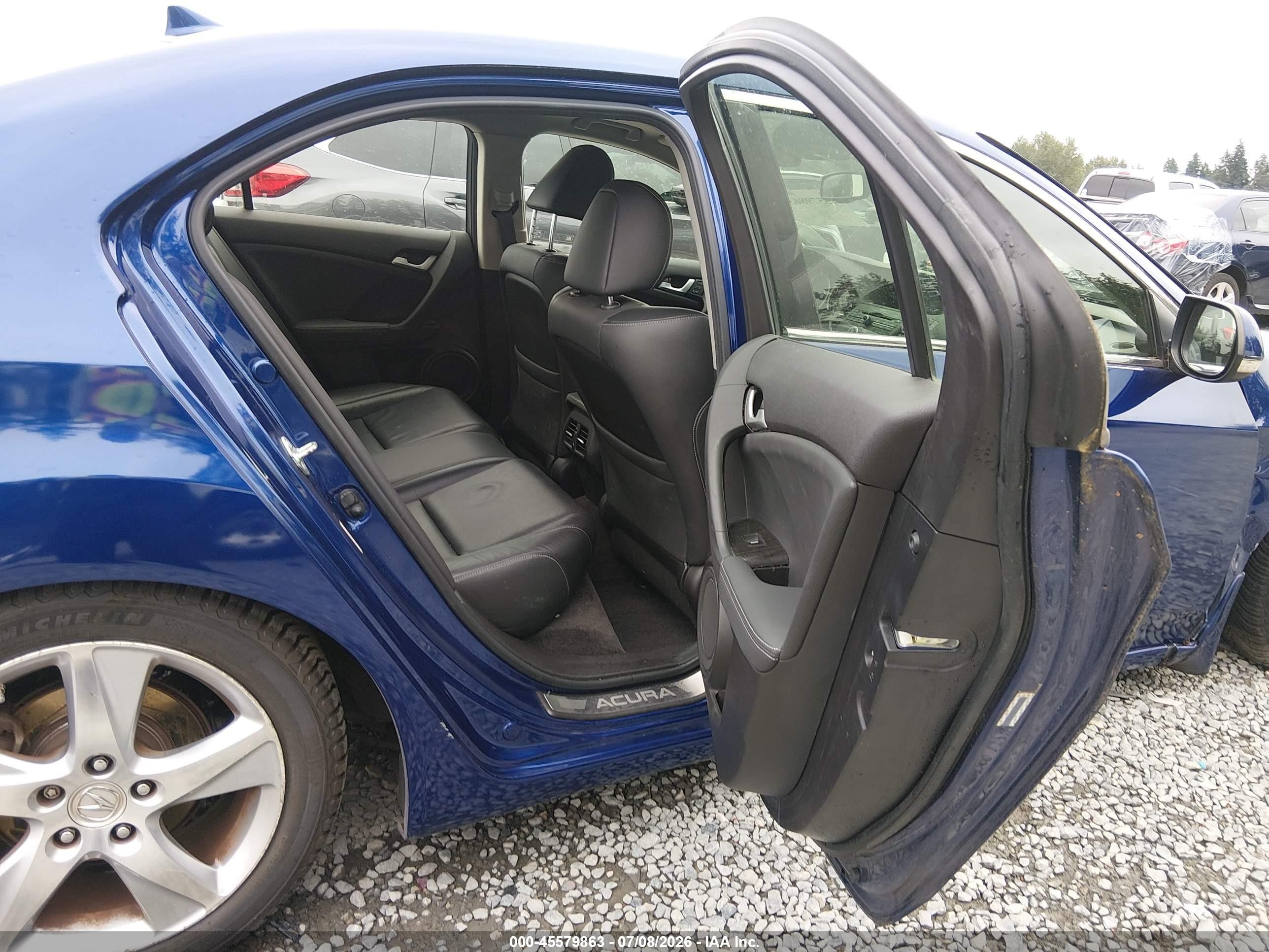 2014 Acura Tsx 2.4 Blue vin: JH4CU2F40EC001130