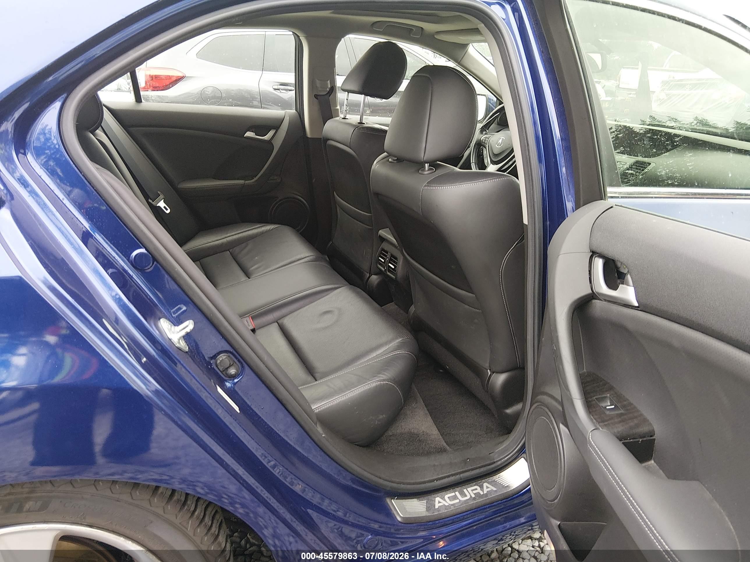 2014 Acura Tsx 2.4 Blue vin: JH4CU2F40EC001130