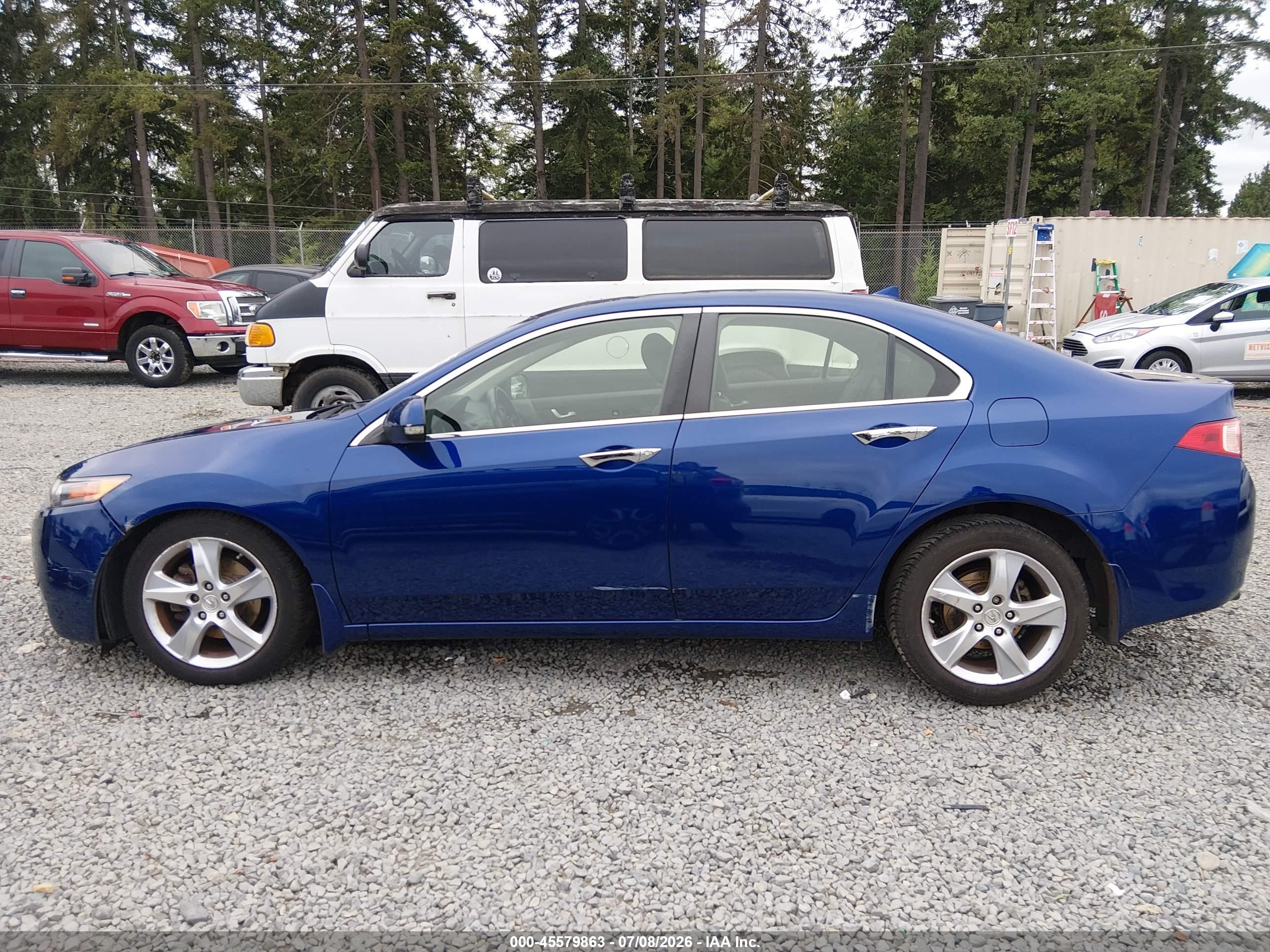 2014 Acura Tsx 2.4 Blue vin: JH4CU2F40EC001130