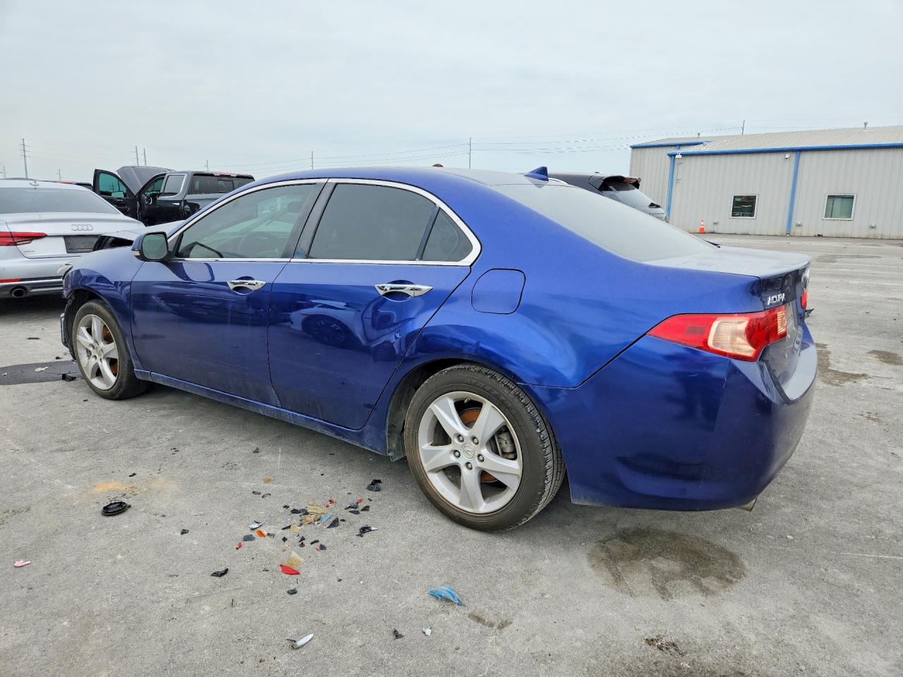 2012 Acura Tsx Blue vin: JH4CU2F41CC000436