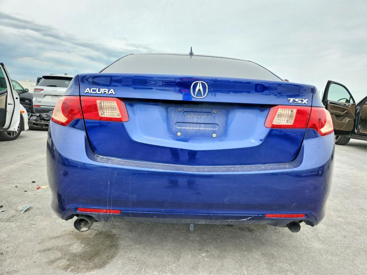 2012 Acura Tsx Blue vin: JH4CU2F41CC000436