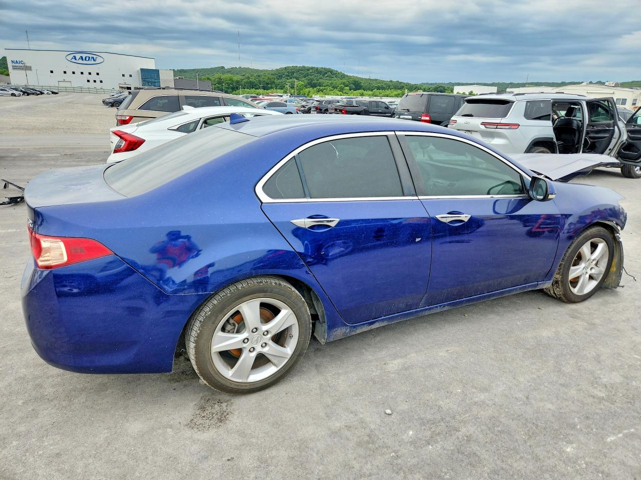 2012 Acura Tsx Blue vin: JH4CU2F41CC000436