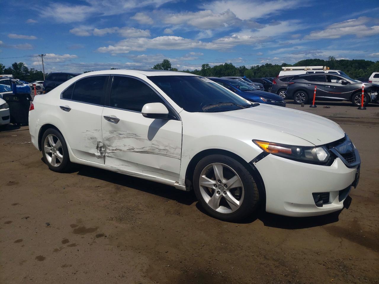 2012 Acura Tsx White vin: JH4CU2F41CC003160