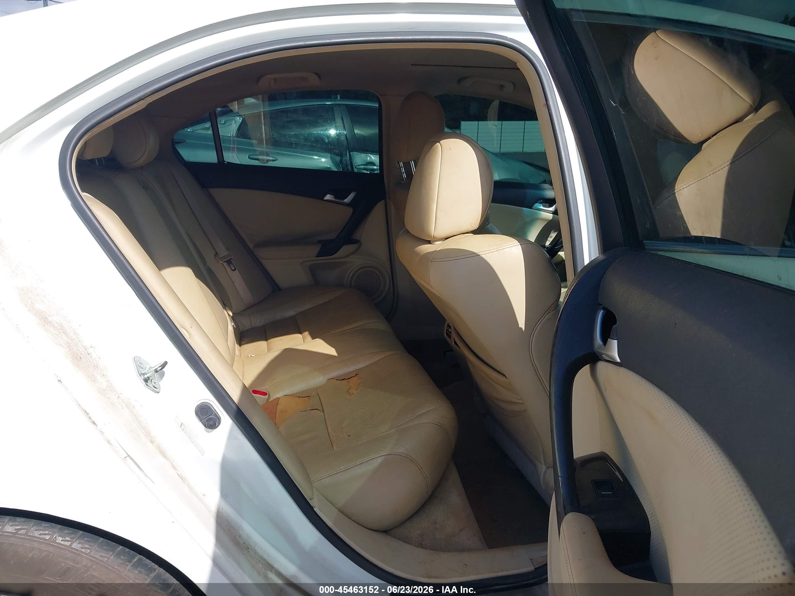 2012 Acura Tsx 2.4 White vin: JH4CU2F41CC013526