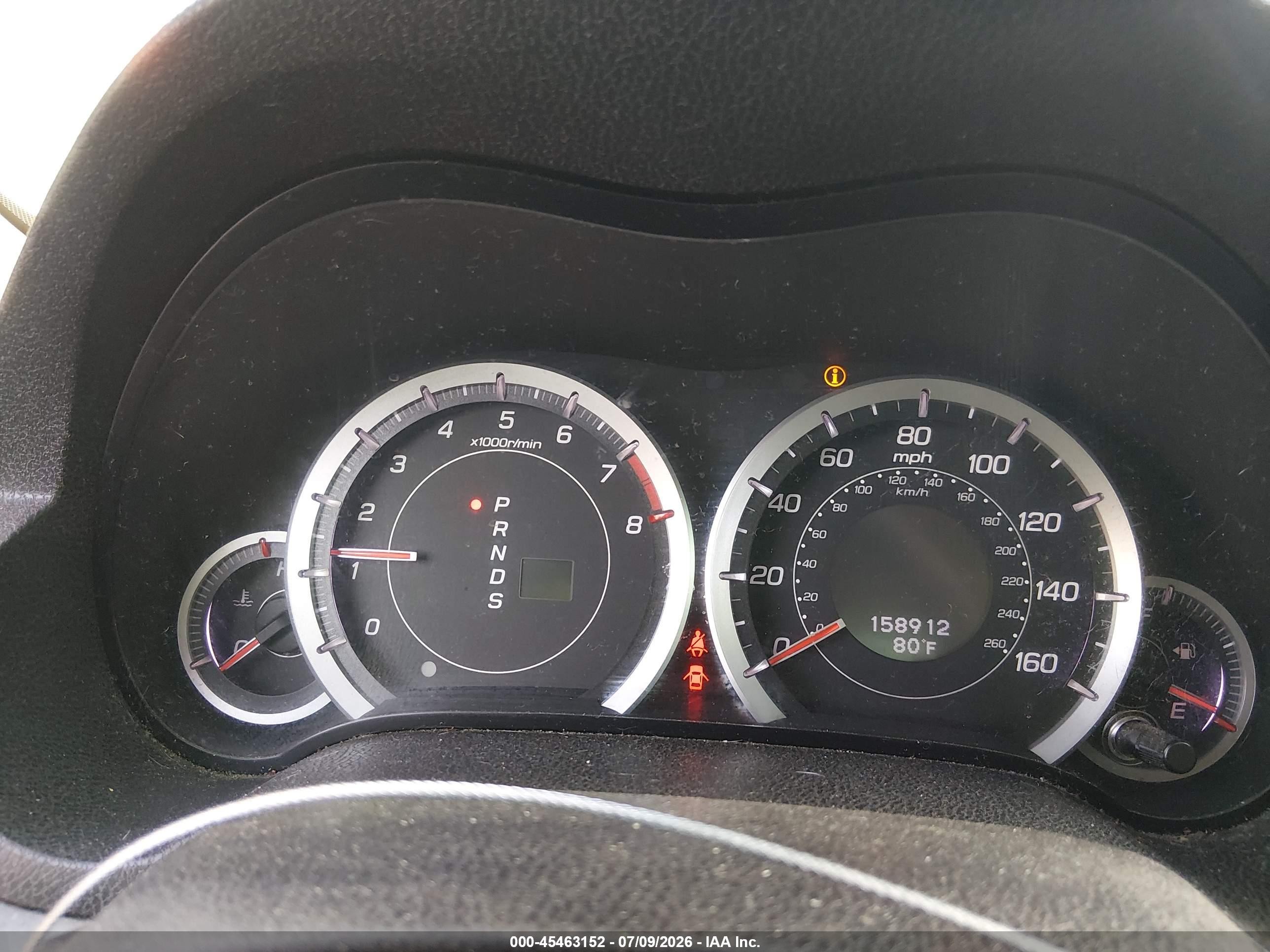 2012 Acura Tsx 2.4 White vin: JH4CU2F41CC013526