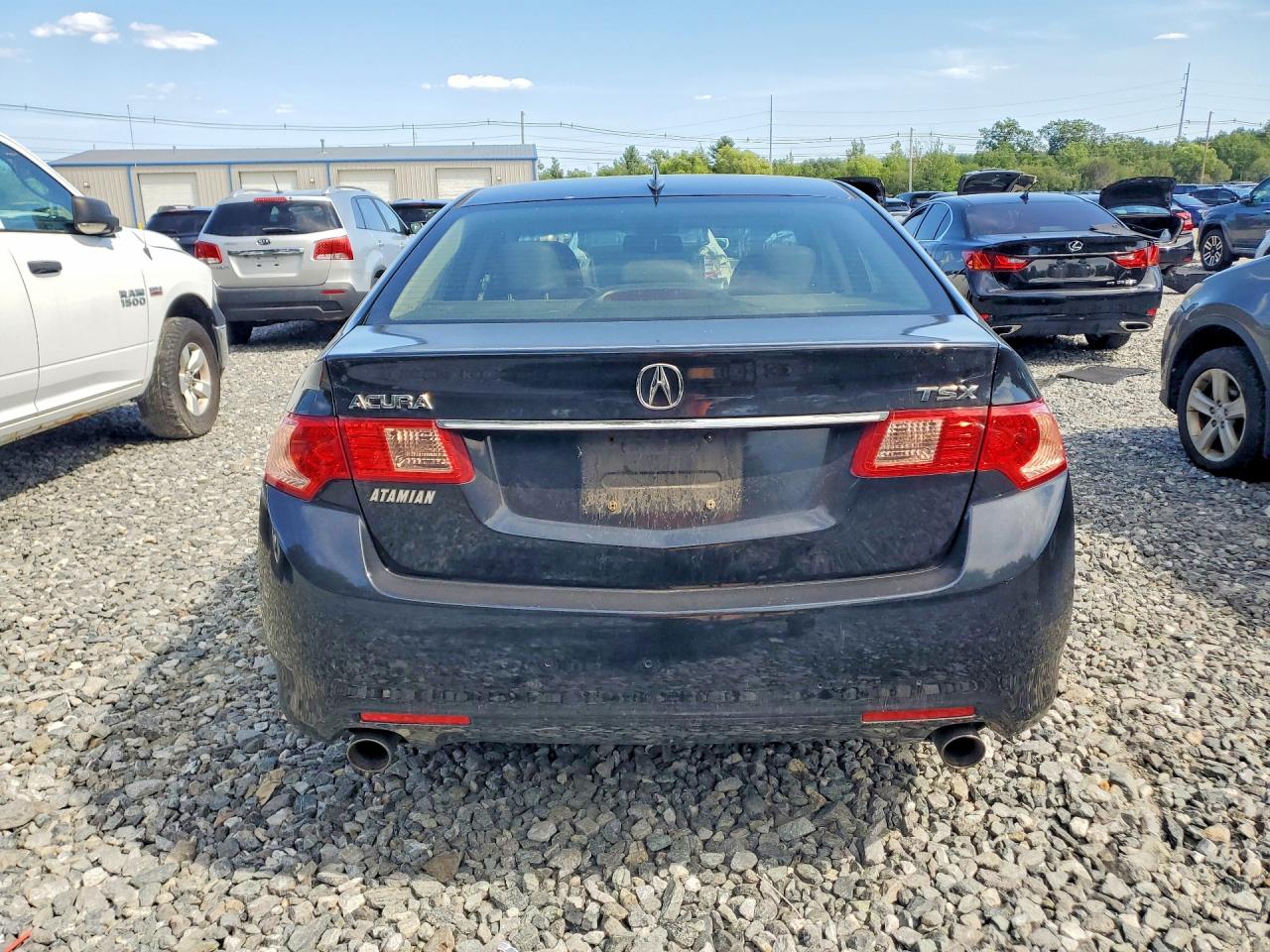 2012 Acura Tsx Black vin: JH4CU2F41CC016460