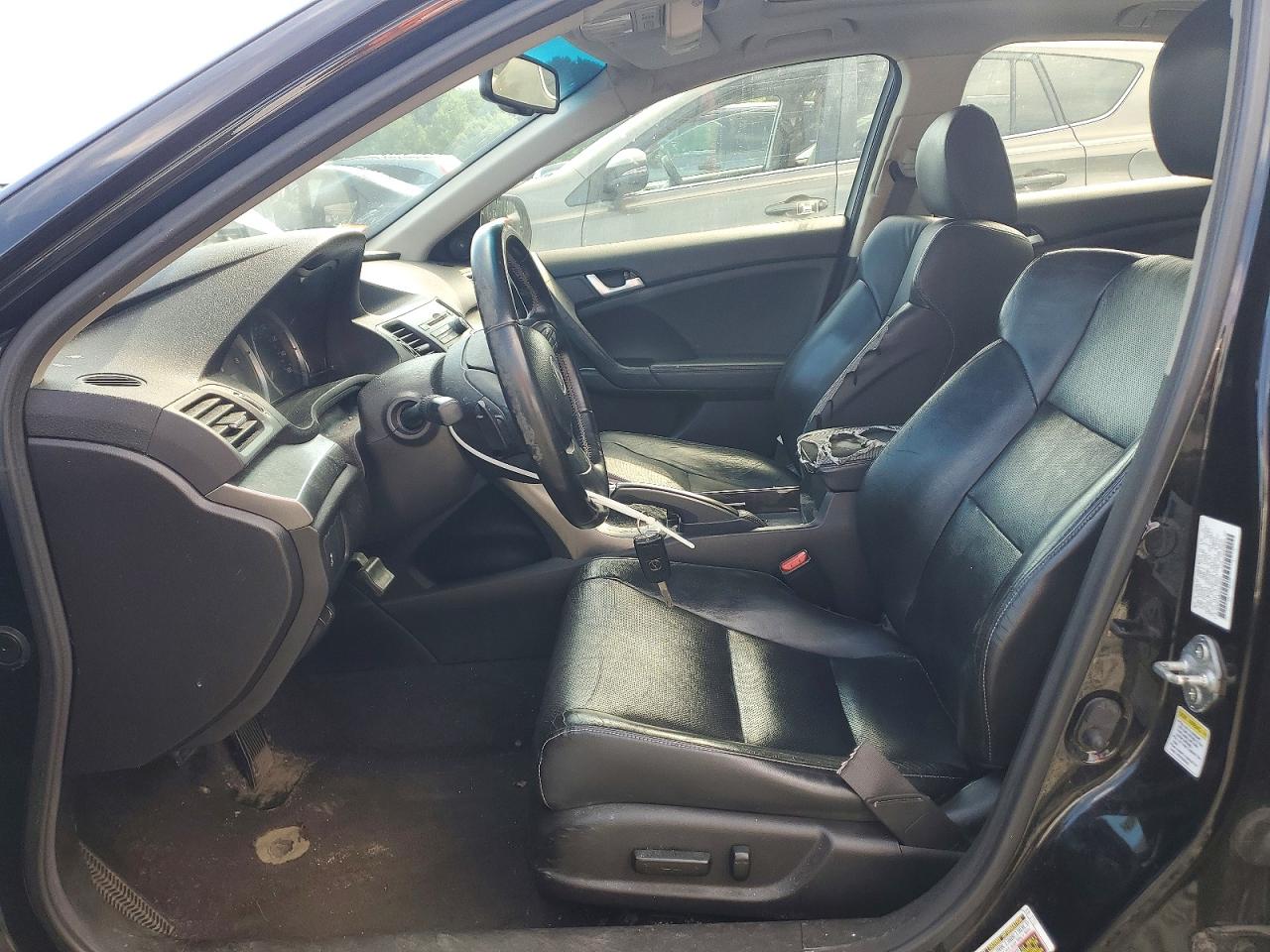 2012 Acura Tsx Black vin: JH4CU2F41CC016460