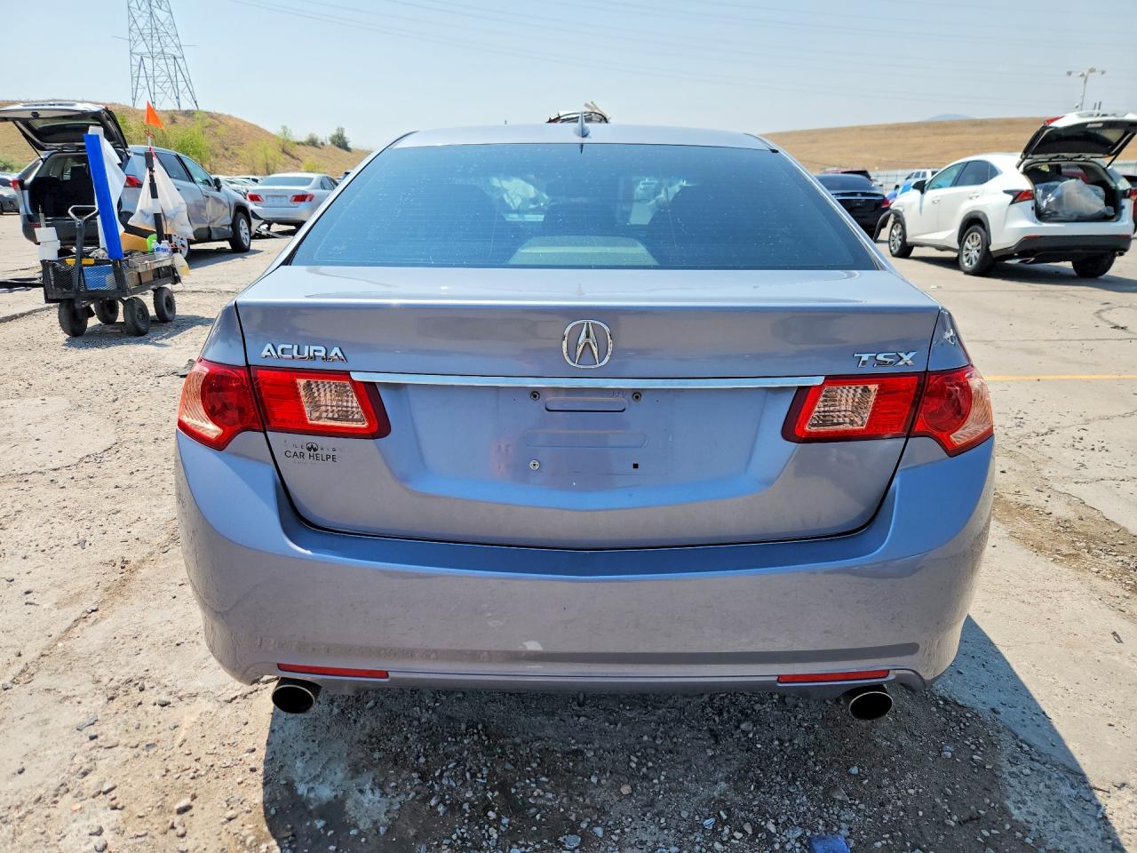 2012 Acura Tsx Gray vin: JH4CU2F41CC019360