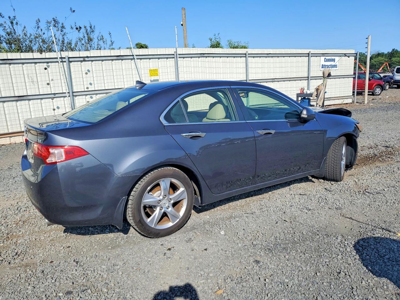 2012 Acura Tsx Gray vin: JH4CU2F41CC022534