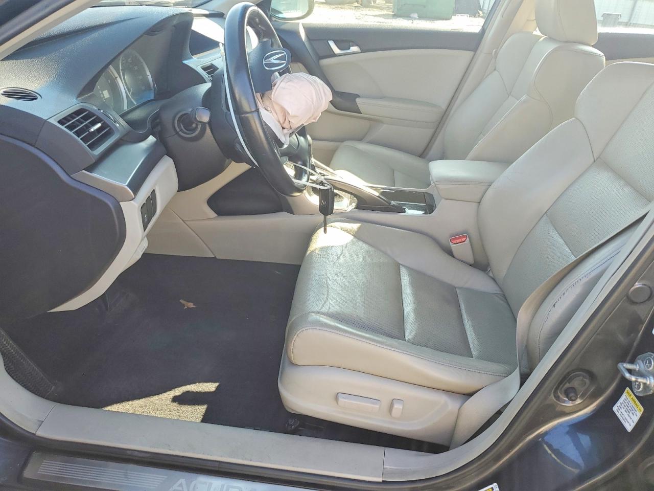 2012 Acura Tsx Gray vin: JH4CU2F41CC022534