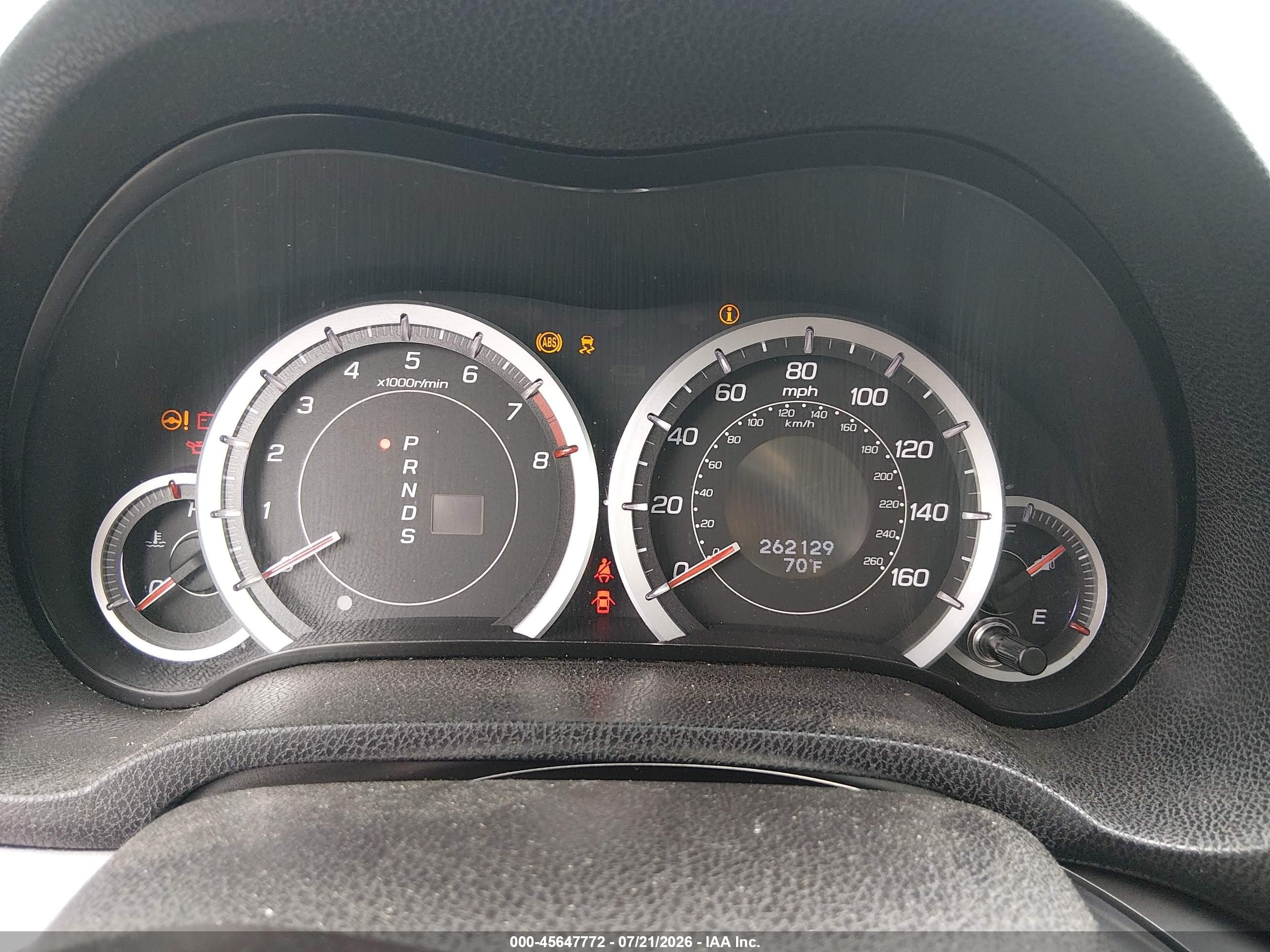 2012 Acura Tsx 2.4 White vin: JH4CU2F41CC023134
